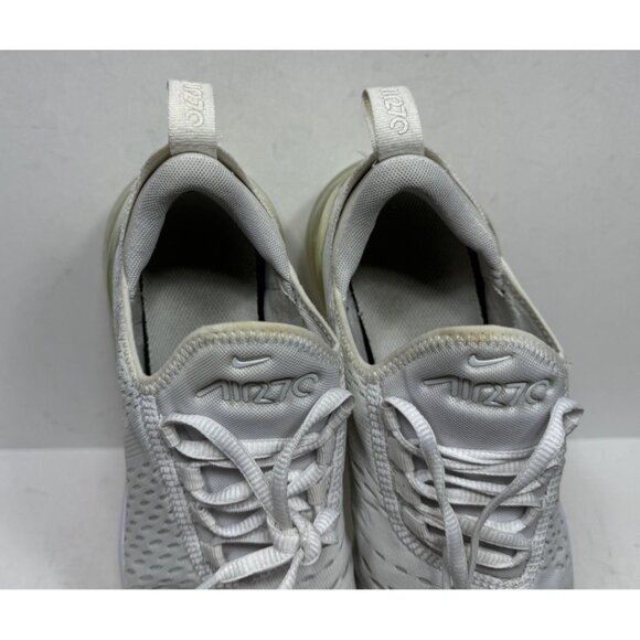 Nike Air Max 270 Womens Size 7 White Running Shoes Sneakers 943345-103 5.5Y - Picture 8 of 8
